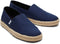 TOMS Shoes ALPARGATA ROPE 2.0 - Instappers - Uitneembaar voetbed - Blauw - Maat 46