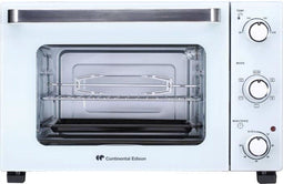 Continental Edison CEMF35W - Electric Minifour 35L White - 1500W - Rotissoire, Natural Convectie