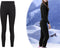 Thermo Ondergoed Dames - Thermo Legging - Slimfit - Zwart - Maat S