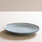 Dutch Rose Organic Borden - Dinerborden - Ø 26,5cm - Stoneware Handgemaakt - Blauw