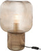 J-Line tafellamp - glas - bruin