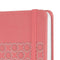 Sigel - notitieboek - Jolie Impress - A5 - hardcover - 174 pagina's - lijn - 80 grams papier - salmon pink - SI-JN203