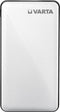 Varta Energy 10000 - Powerbank 10000 mAh - 3 apparaten gelijktijdig opladen - Wit/zwart