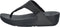 FitFlop Lulu Shimmerlux - Teenslippers - Ergonomisch voetbed - Zwart