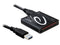 Delock USB 3.0 - Kaartlezer All in 1 - 5 kaartsleuven - Zwart