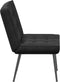 vidaXL - Relaxstoel - 64x74x84 - cm - fluweel - zwart