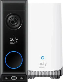 Eufy E340 - Videodeurbel - Dual Camera 2K - Inclusief HomeBase 3