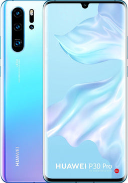 Huawei P30 Pro - 128GB - AI Leica Quad camera - Blauw (Breathing Crystal)