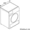 BOSCH WQG235D2NL - Warmtepompdroger - Self cleaning condensor - AutoDry - LED display