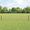 vidaXL - Hekpalen - 11 - stuks - U-kanaal - Grijs - 40 - cm - Staal