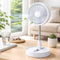 Lifetime Air Tafelventilator Telescopisch - Ventilator Staand met USB en Oplaadbare Batterij - Mini