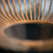 Atmooz - Hanglamp Zita L - E27 - Hout - Rond - Kleur Naturel - Woonkamer / Slaapkamer / Eetkamer - Plafondlamp - Hoogte 190cm
