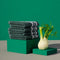 DDDDD - Vaatdoek - 100% katoen - 30x30 cm - Groen - Set van 4 stuks (4 stuks)