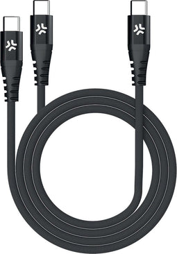 Celly USB-C naar dubbele USB-C Kabel