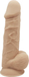 Silexd – Zeer Realistische Zuignap Dildo met Zachte Mantel en Harde Kern voor Levensechte Ervaring – 22.1 cm – beigeig
