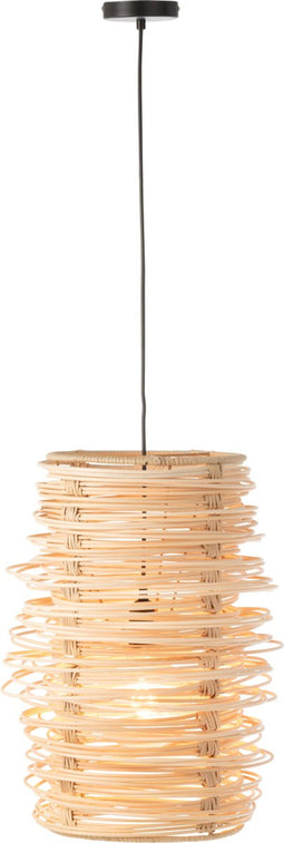 J-Line hanglamp Wea - rotan - naturel