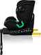Lionelo Harmony - i-Size Autostoel 4in1 - 360° Draaibaar - ISOFIX + Steunpoot - RWF en FWF - Side Impact Guard - Bamboe hoes - Zwart