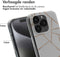 imoshion Hoesje Geschikt voor iPhone 15 Pro Hoesje Siliconen - imoshion Design hoesje - Meerkleurig / White Graphic