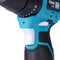 Koma Tools - Boorset 12 V - Hamerboor met accessoires - Blauw Zwart