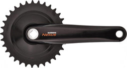 Shimano Crankstel 33T Nexus C6000 met 170mm crankarm zilver