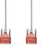 Nedis CAT6 Netwerkkabel - RJ45 Male - RJ45 Male - U/UTP - 1.50 m - Rond - PVC - Grijs - Envelop