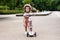 Scoot and Ride Highwaykick 1 - Loopfiets en step - Kantelbeveiliging - Peach