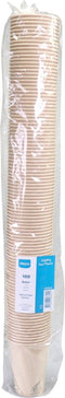 DEPA® - Beker - Bamboepapier/PE - 180ml - 7.5oz - - sleeve met 100 stuks