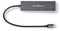 Nedis UHUBU3450AT - USB-C Hub - 4-poorts USB 3.2 Gen 2 10Gbps - Grijs