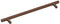 vidaXL - Handvatten - 5 - st - 224 - mm - roestvrij - staal - bronskleurig