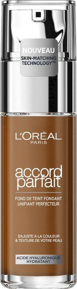 L’Oréal Paris - Accord Parfait Foundation - 8N - Natuurlijk Dekkende Foundation met Hyaluronzuur en SPF 16 - 30 ml