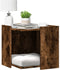 vidaXL - Kattenbakkast - 53x53x51 - cm - bewerkt - hout - grijs - sonoma - eikenkleur