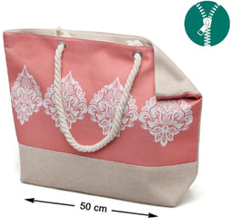 Handtas Damasco Koraal Strand 54 x 36,5 x 14 cm