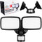 Maclean MCE524 B - LED Wandlamp - PIR-sensor 20 W 1500 lm IP65 neutraal wit 4000 K zwart