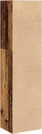 vidaXL - Boekenkast - 40x30x152 - cm - bewerkt - hout - oud - houtkleurig