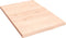 vidaXL - Wandschap - 40x60x2 - cm - onbehandeld - massief - eikenhout