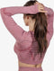 FORZA NAADLOZE CROP TOP - Maat L - Flamingo Pink