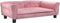vidaXL - Hondenmand - 95x55x30 - cm - fluweel - roze