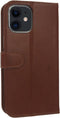 Valenta iPhone 12 Pro Max - Book Case - Handgemaakt - Bruin
