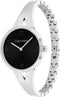 Calvin Klein CK25100026 JOYFUL Dames Horloge - Mineraalglas - Staal - Zilverkleurig - 30 mm breed - Quartz - Druksluiting - 3 ATM (spatwater)