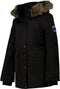 Superdry Everest - Dames Jas - Regular fit met afneembare capuchon - Zwart