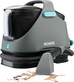 Achaté Vlekkenreiniger - 3-in-1 Tapijtreiniger en Meubelreiniger - Krachtige Zuigkracht - Zwart