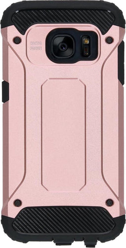 iMoshion Hoesje Geschikt voor Samsung Galaxy S7 Hoesje - iMoshion Rugged Xtreme Backcover - Rosé