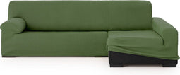 Hoes voor chaise longue met lange armleuning rechts Eysa ULISES Groen 170 x 110 x 310 cm