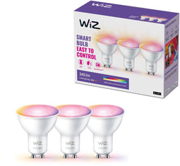 WiZ Spot 3-pack - Slimme LED-Verlichting - Gekleurd en Wit Licht - GU10 - 50W - Wi-Fi (3-pack)