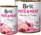Brit Blik Paté & Meat Puppy - Hondenvoer - Kip Kalkoen 400 g