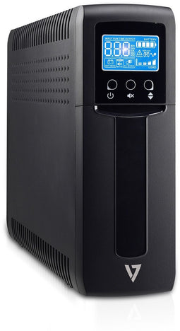 V7 UPS1TW1500-1E - UPS 1500VA - 900W - Zwart