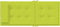 vidaXL - Stoelkussens - 4 - st - hoge - rug - oxford - stof - heldergroen