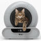 Vivex® Automatische Kattenbak - Zelfreinigend - App bediening - 75L (incl Matje en 5)
