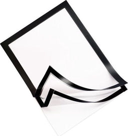 Vensterklever A3 met magneetrand-zwart