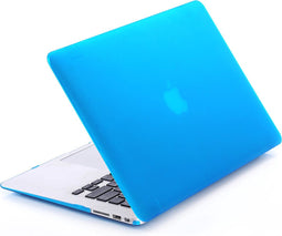 Lunso Geschikt voor MacBook Pro 13 inch (2016-2019) cover hoes - case - mat lichtblauw